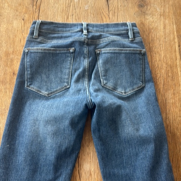 FRAME Le High Straight Jeans with Raw Hem 26 - Picture 8 of 8